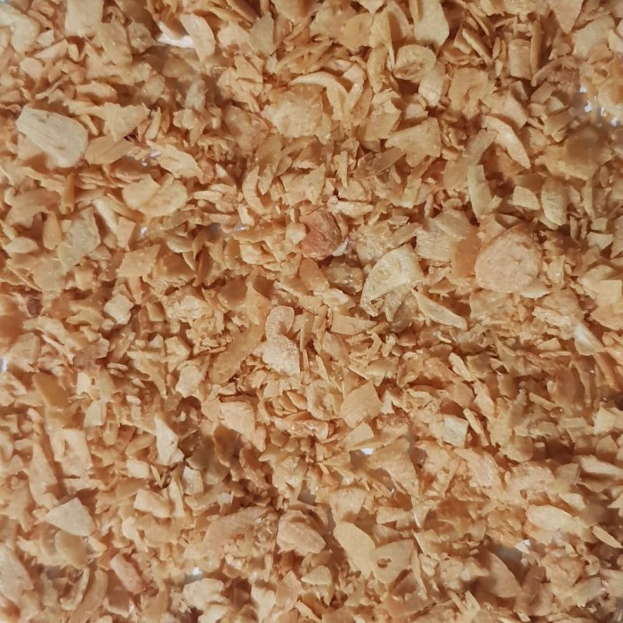 

Bawang Putih Goreng Jojo Irisan sisa ayakan 1kg first hand