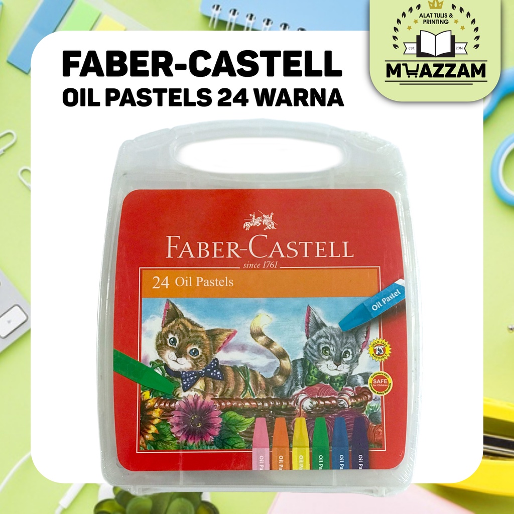 

Faber Castell Oil Pastels Eco 24 Warna 120065OC