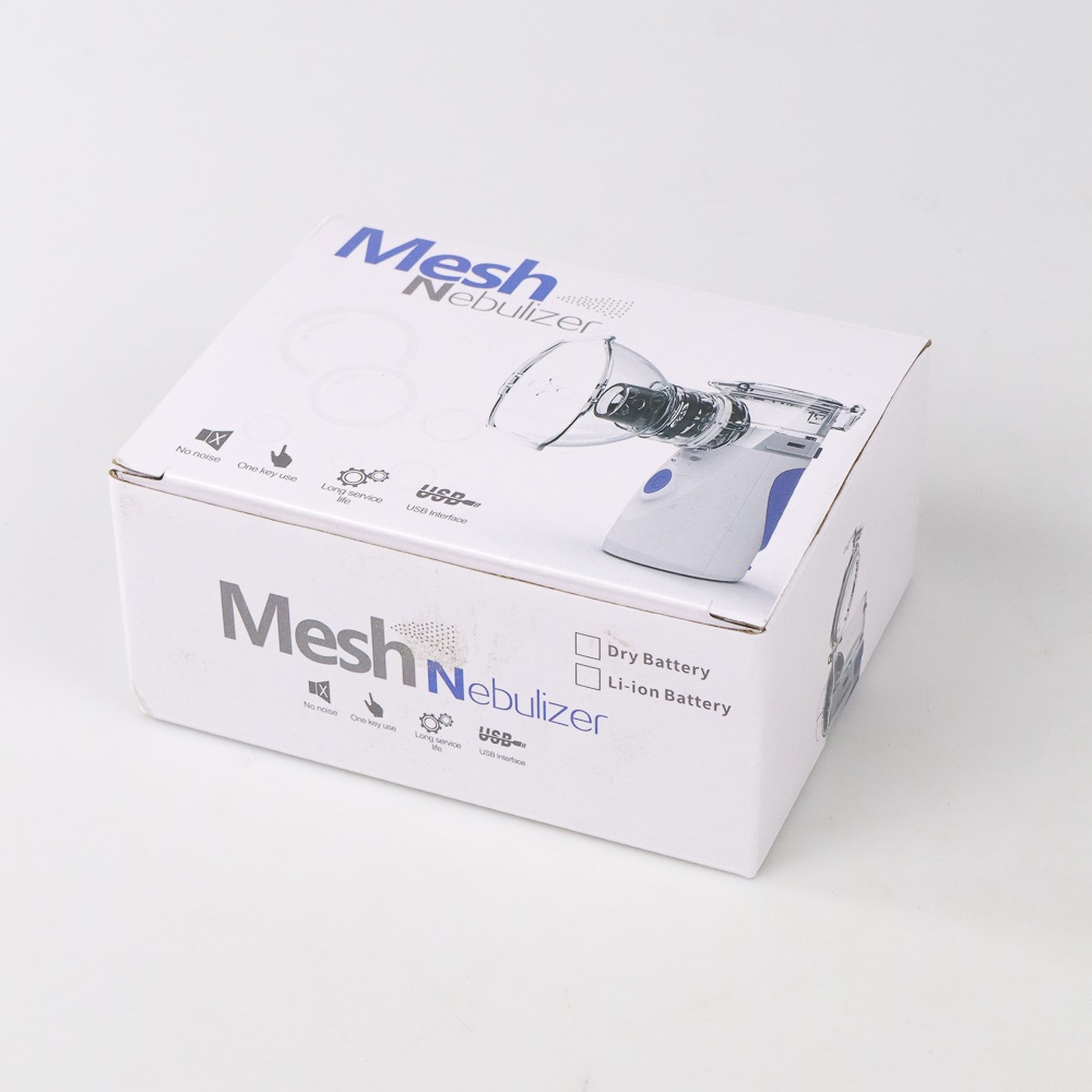 Omicron Alat Terapi Pernafasan Asma Inhale Nebulizer - YM-3R9 - White - OMHRFZWH