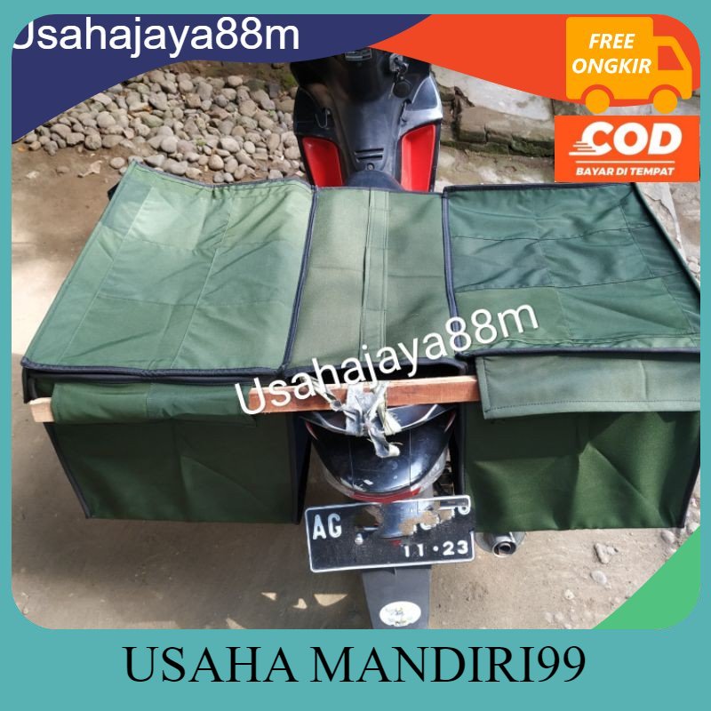 Tas Pos/Tas Obrok/Tas Bronjong/Tas Motor/Obrok Tenda TNI /Tas Pos Tegar Jaya anti air Tas ronjot