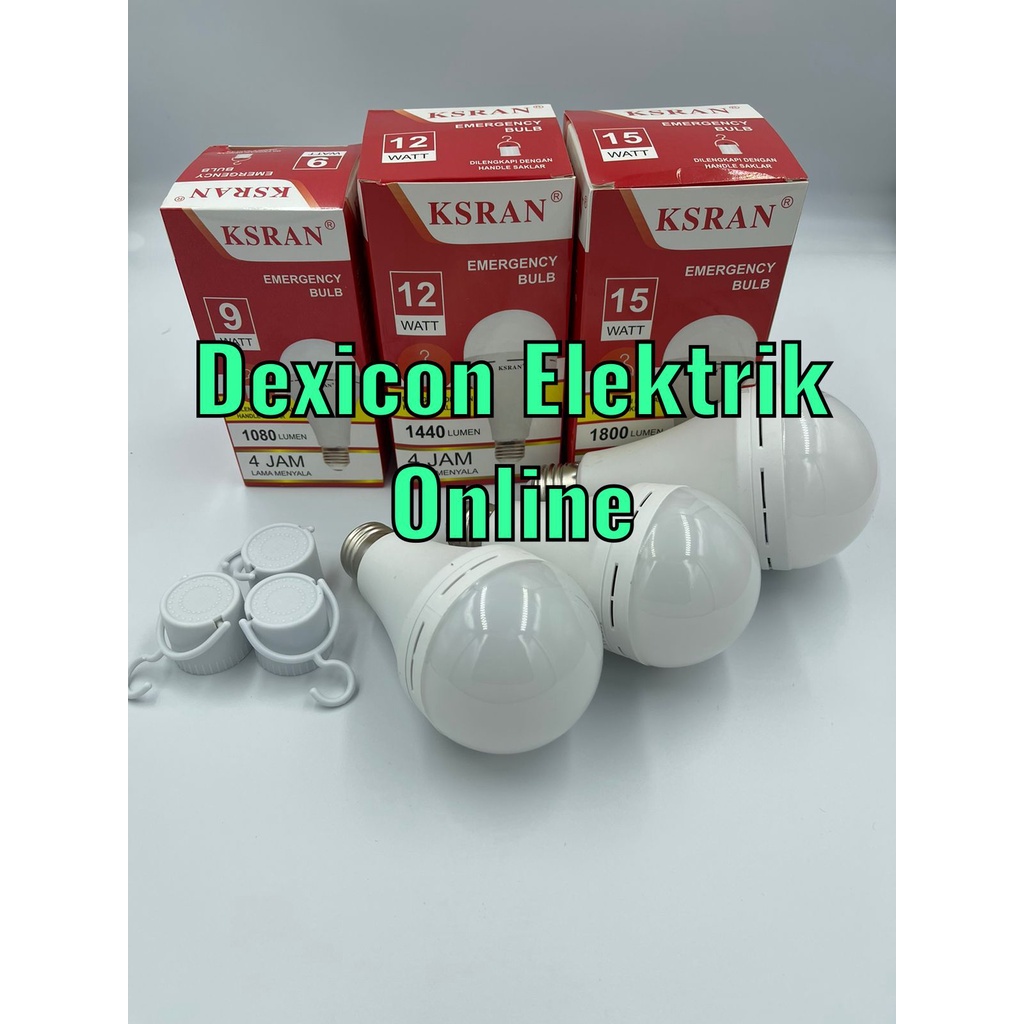 Lampu led emergency/ bohlam led emergency/ lampu darurat led