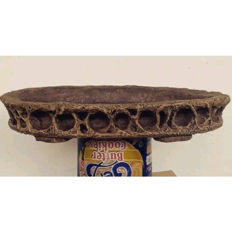 pot bonsai relief packing kayu