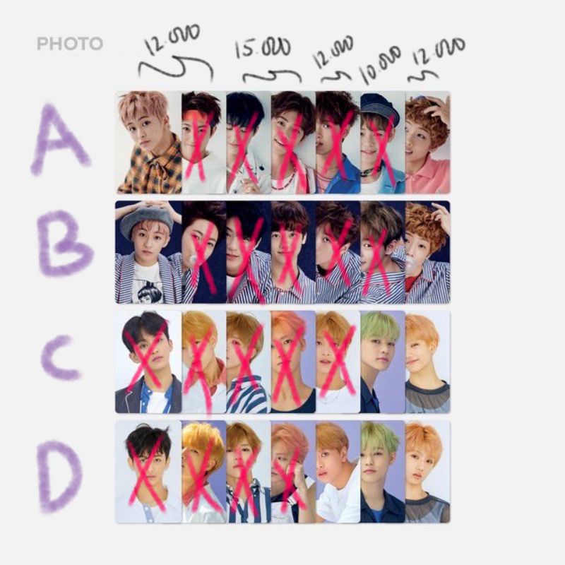 [SHARING] OFFICIAL REPACKAGED PC SET MD ANNIVERSARY NCT DREAM 6TH