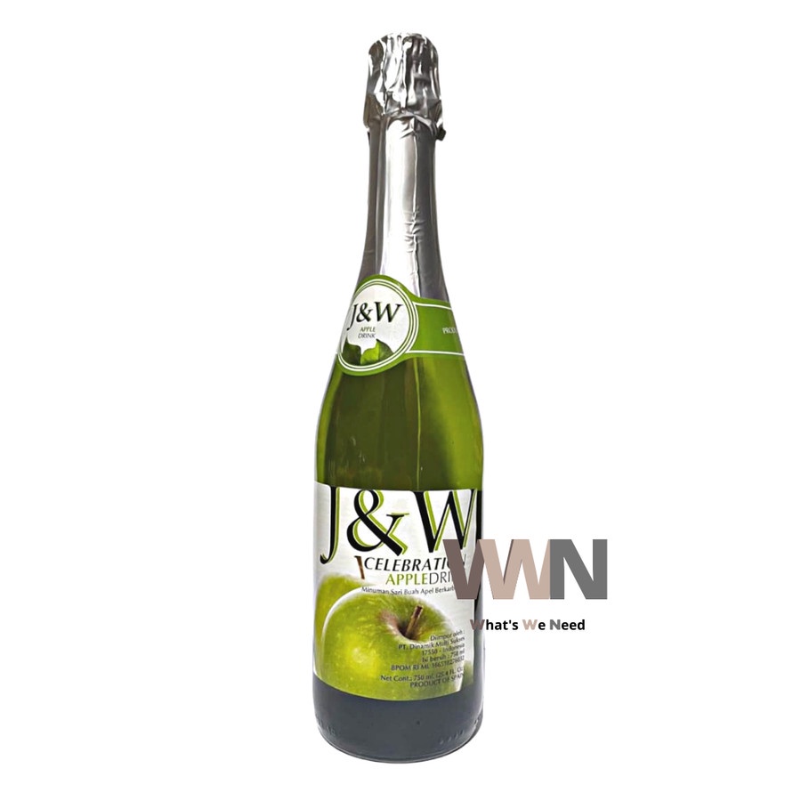

J&W Celebration Apple Drink 750 ml - Sparkling Sari Buah Apel