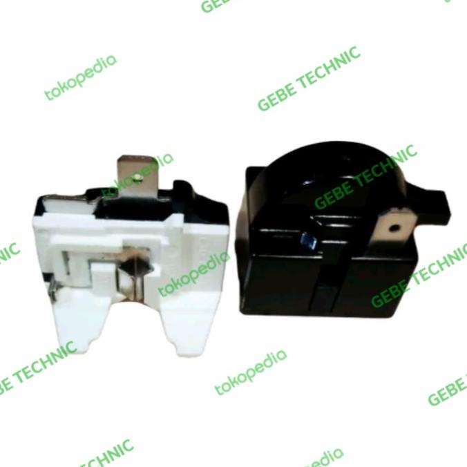 Ptc relay overload kulkas Polytron 2 pintu