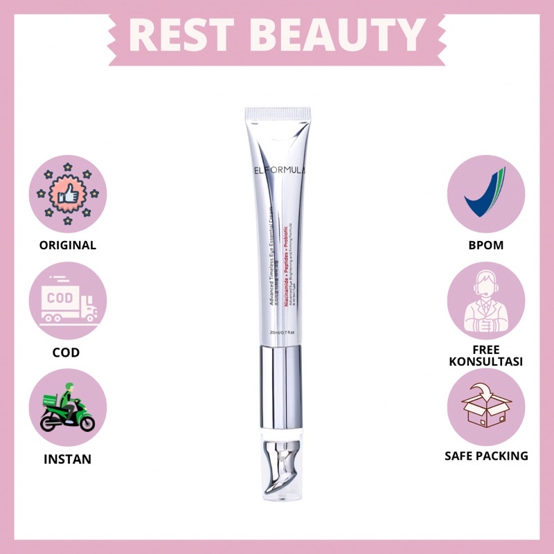 Jual ELFORMULA Advanced Timeless Essential Eye Cream 20ml Shopee