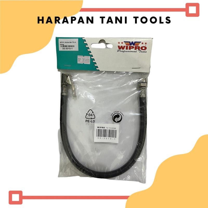 Wipro Selang Inflator TD-10 / Wipro Selang Isi Angin Ban TD-10 / Wipro TD-10 / Wipro TD10