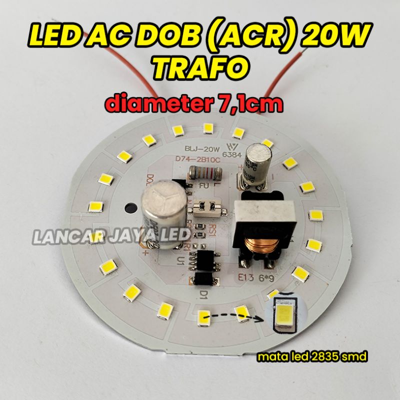 PCB LED AC (ACR) Plus Trafo 20W