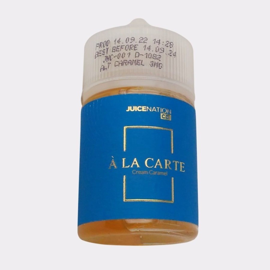 ALA CARTE ALACARTE CREAM CARAMEL 60ML Liquid Authentic BY JUICENATION