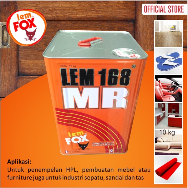 Lem Fox 168 MR Blek 10 kg / Lem Kuning 168