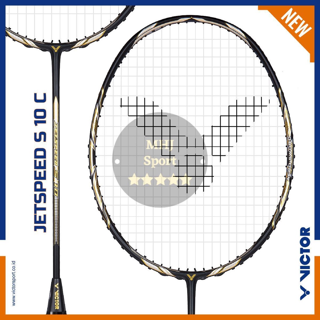 Raket Badminton Victor Jetspeed S10 - JS 10 Original