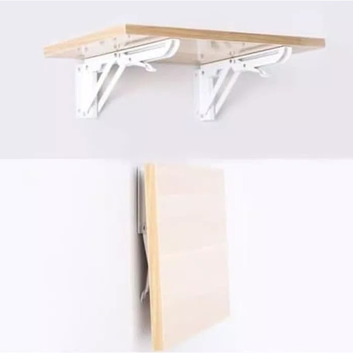 Rak Dinding Meja Dinding Lipat/Floating Foldable Shelf Table/Rak Lipat