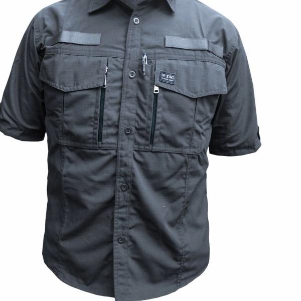 KEMEJA TACTICAL W-TAC PENDEK TERBARU - Putih, M