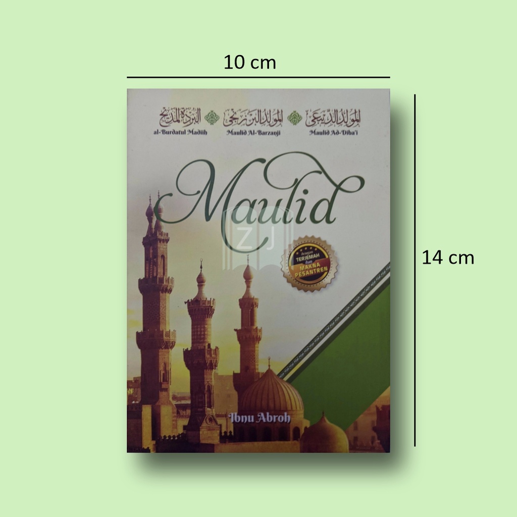 

Buku terjemah Maulid