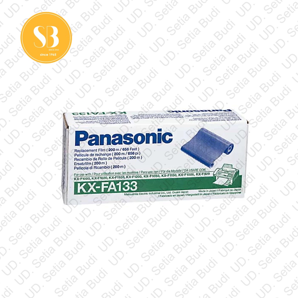 Ribbon Film Fax Panasonic KX-FA133 Facsimile Asli Jepang