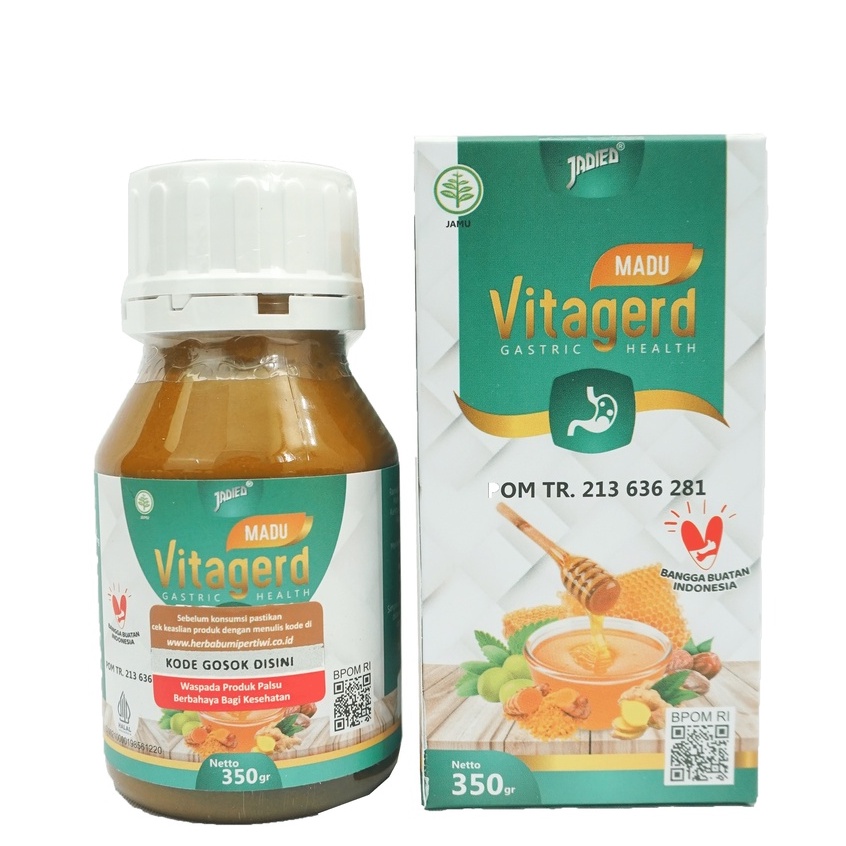 Madu VITAGERD Herbal Obat GERD dan Obat Asam Lambung Original Asli Ori dengan Gejala Susah Tidur Sak