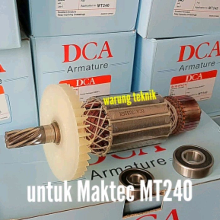 [COD] Armature Angker Dinamo Mesin Cut Off Potong Besi 14 Inch Maktec Mt240 / Perlengkapan Rumah Tan