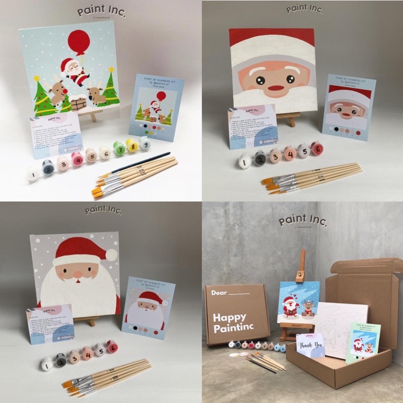 

Paint by Numbers Kit: Christmas Edition | Paint Inc. ID | Painting Kit | Paint by Number