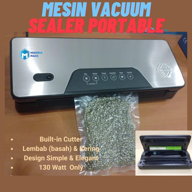 MESIN VAKUM MAKANAN / PORTABLE VACUUM SEALER / MESIN SEALER MAKANAN