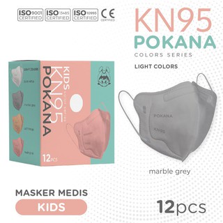 Pokana Kids KN95 12 Pcs / Masker Anak Pokana