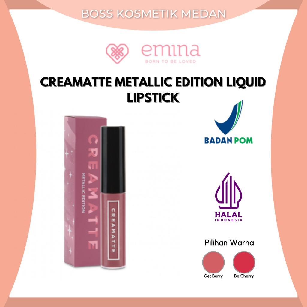 Emina Creamatte Lip Cream - Creamatte Emina