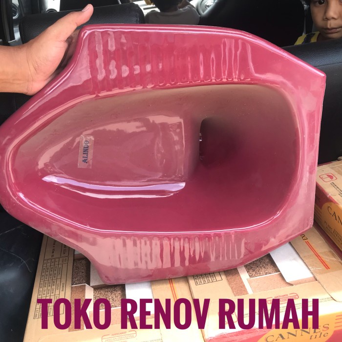 Kloset Jongkok Maroon/ Kloset Jongkok Marron/ Kloset Jongkok Merah