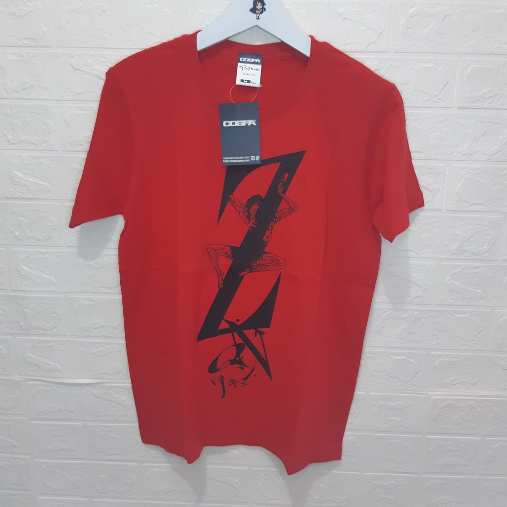 Kaos Official Anime Cospa I am A Hero ZQN T-Shirt