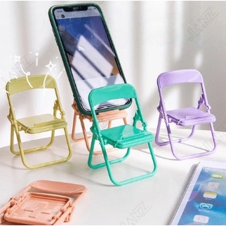 Phone Holder Kursi / Folding Chair Stand Holder Phone Universal