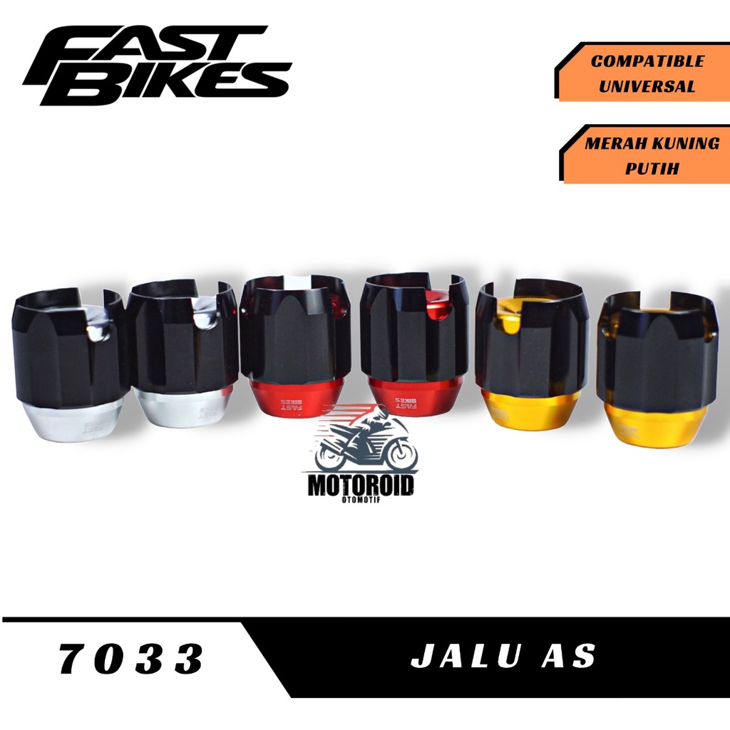 JALU AS RODA DEPAN FULL CNC JUMBO FASTBIKES PELINDUNG RODA DEPAN FASTBIKES FULL ALUMINIUM UNIVERSAL