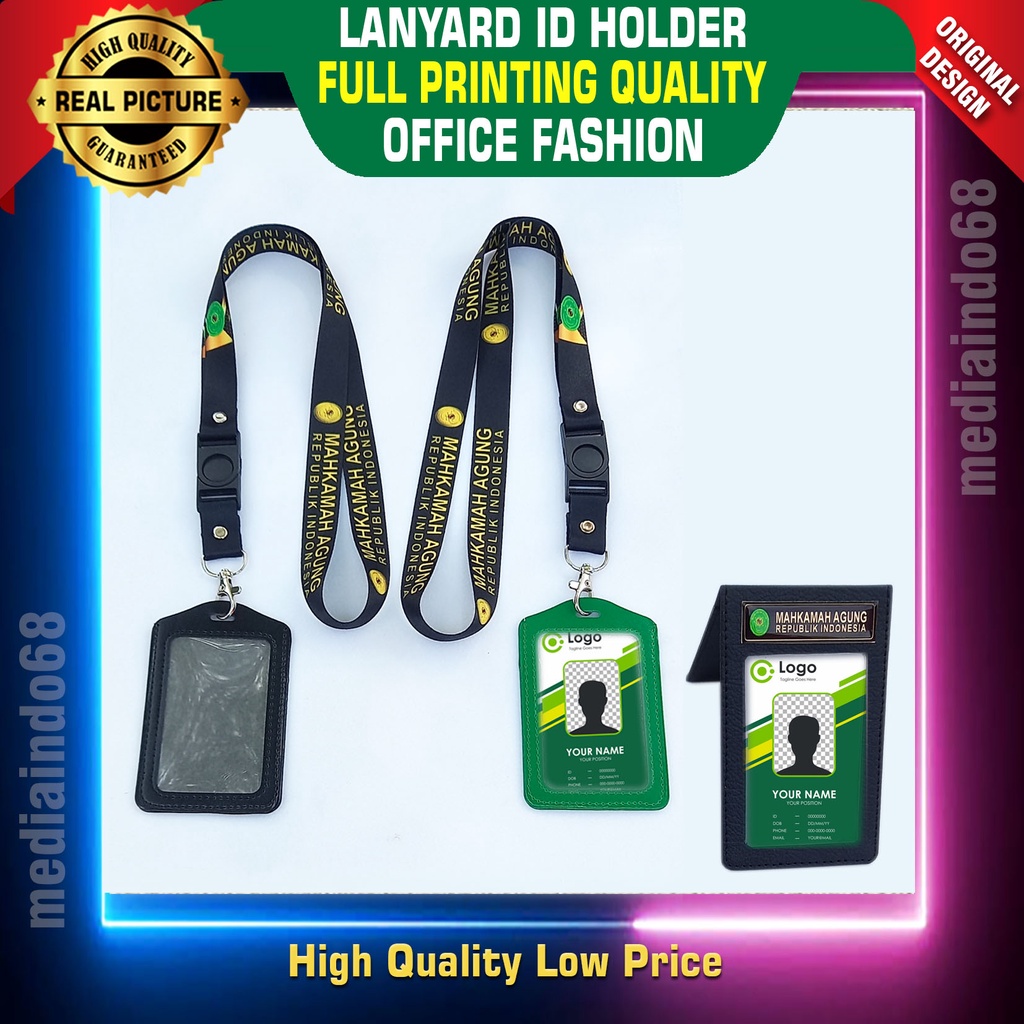 

Ready stock Lanyard Id-Card Holder Mahkamah Agung