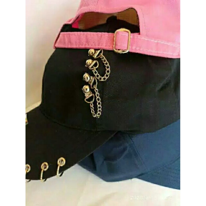 Best seller-Topi Pria Ring Anting Rantai korea Kpop/topi ring BTS Remaja keninan TERBARU/Realpict.