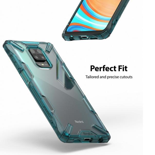 Case Redmi Note 9 and Note 9 Pro Ringke Fusion X Casing Note 9 / Pro - Note 9, Green