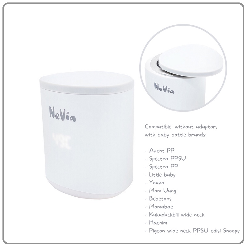 Nevia Portable Bottle Warmer | Pemanas Botol