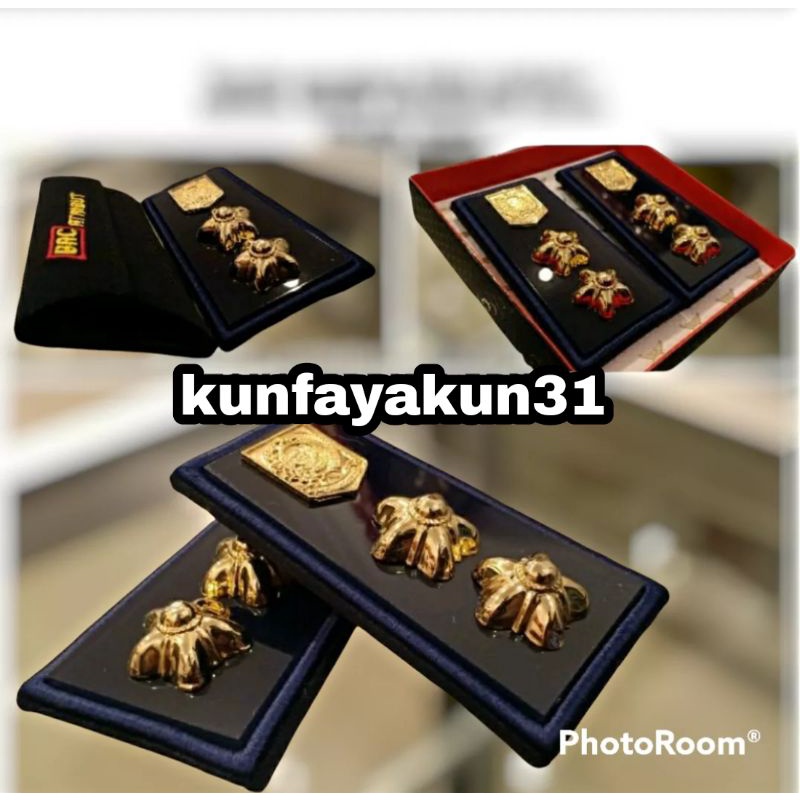 tanda pangkat lurah/kades biru nexy terlaris