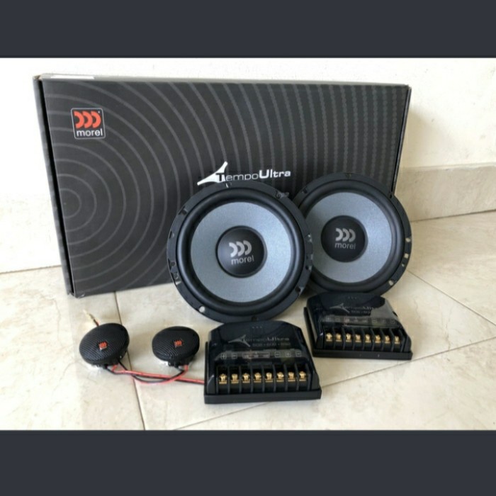 speaker split 2 way morel tempo ultra 602