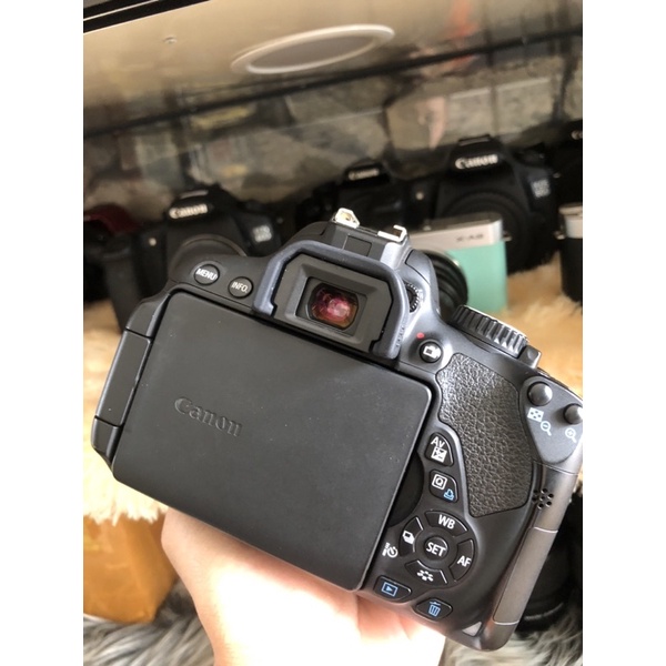 canon 650d body only mulus normal 100%