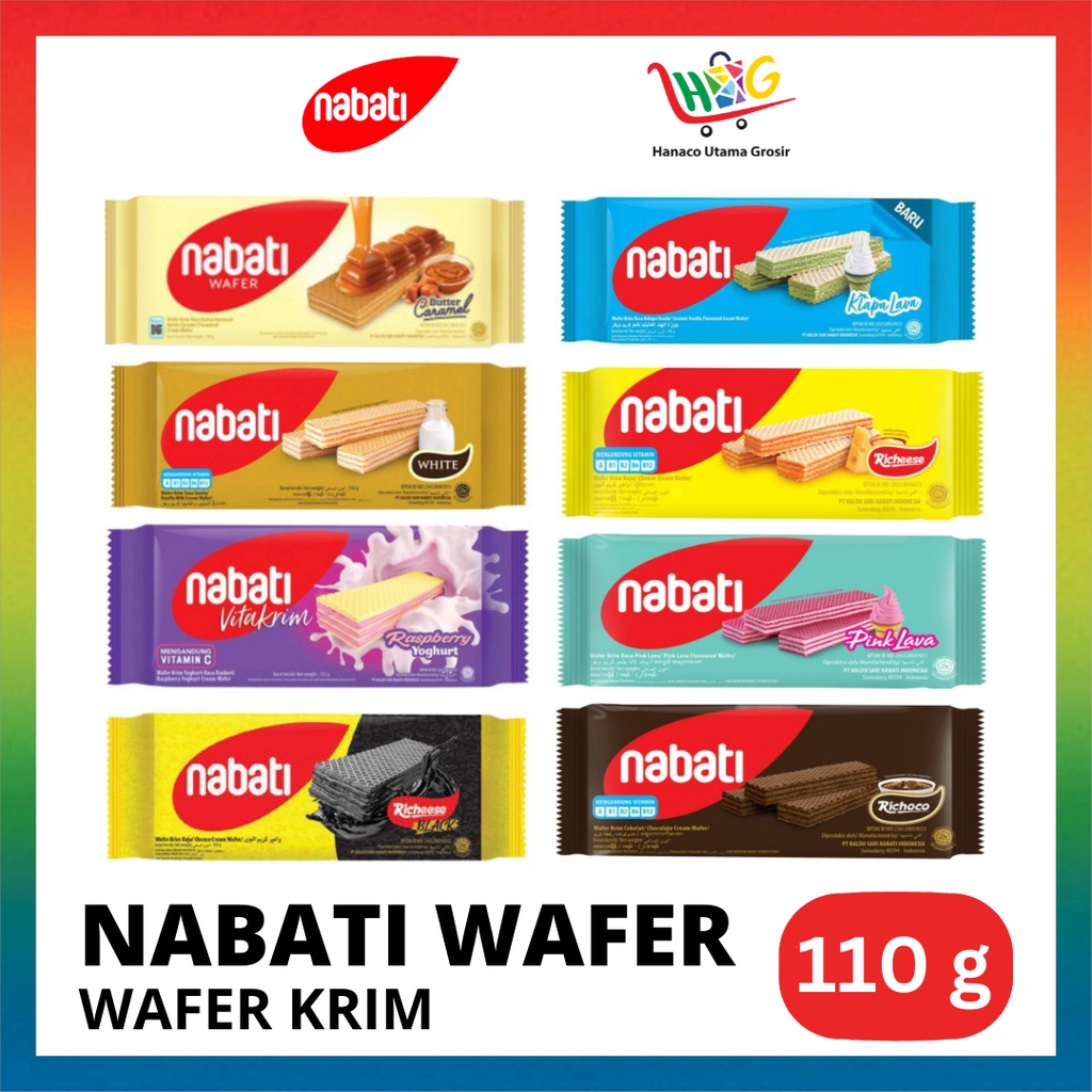 NABATI Wafer All Varian 110g