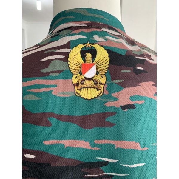 KAOS JERSEY LORENG TNI AD 2022 TERBARU BAHAN DRYFIT POLIESTER 100%