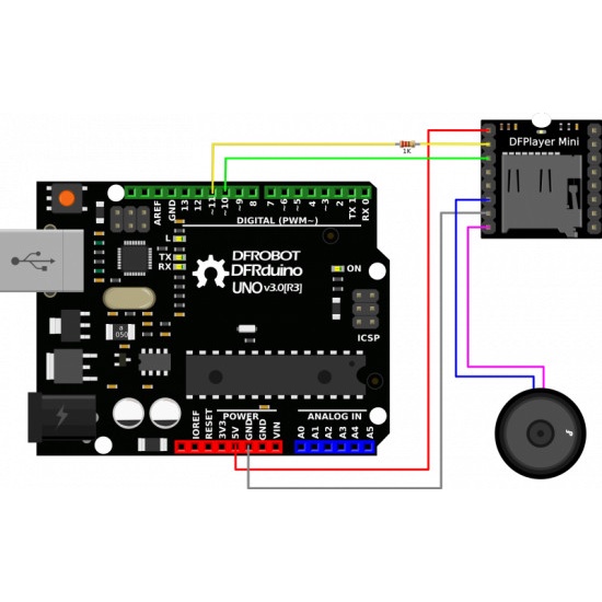 MP3 TF 16P aka DFPlayer Mini Mp3 Module