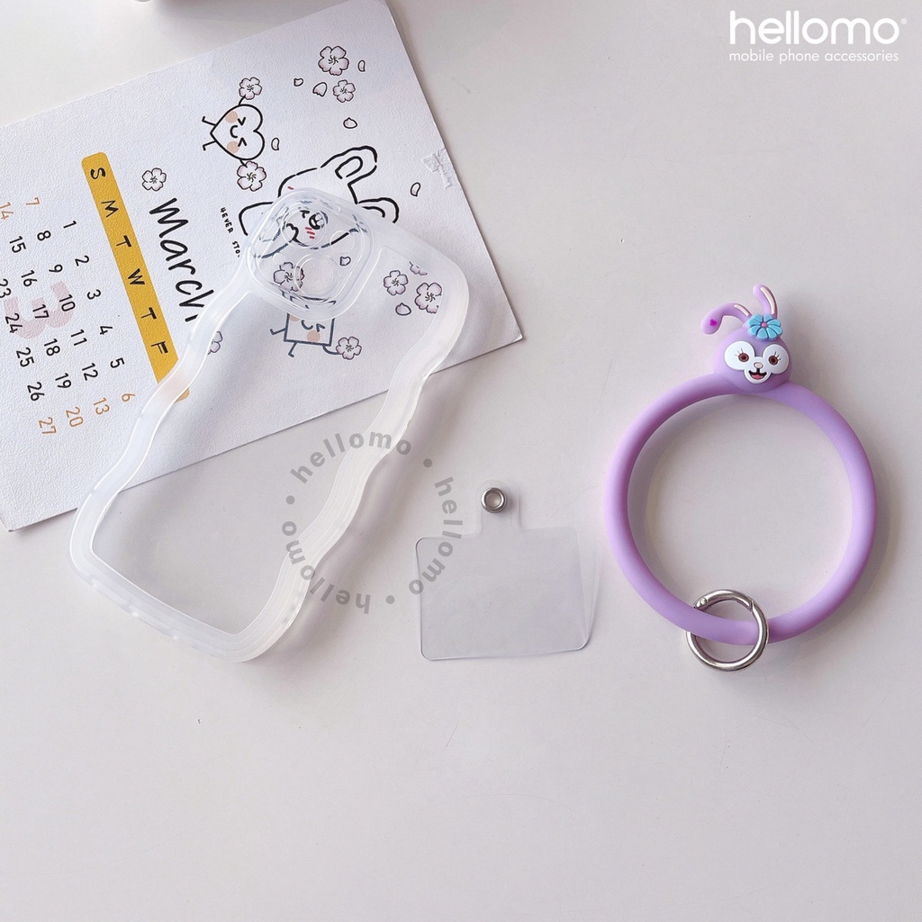Gelang Hp Silikon Gantungan Tangan Handphone Silicone Holder Bulat Anti Jatuh Bangle Hp Silikon Lanyard