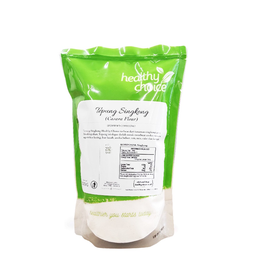 

Healthy Choice Tepung Singkong Natural 500 gr