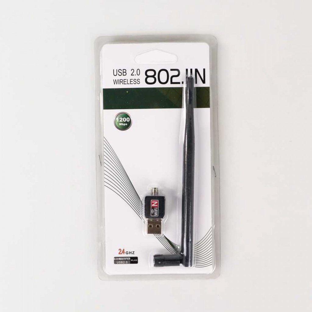 USB Dongle Wireless Adapter 802.11N 150Mbps Dengan Antena