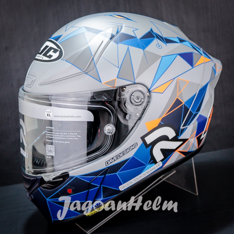 Jual HJC HELM RPHA 1N POL ESPARGARO MC2SF GREY RPHA1N SINGLE VISOR