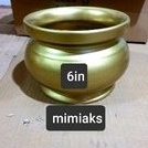 Hiolo Hio lo Tempat Hio Emas/hiolo mas Dupa keramik 6inch import
