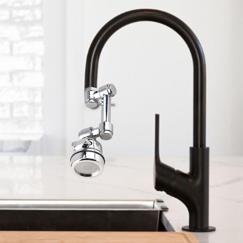 [Elegan] Kran Putar Rotatable1080°Rotasi Wastafel Wide Angle Nozzle Splash Filter Keran Aerator