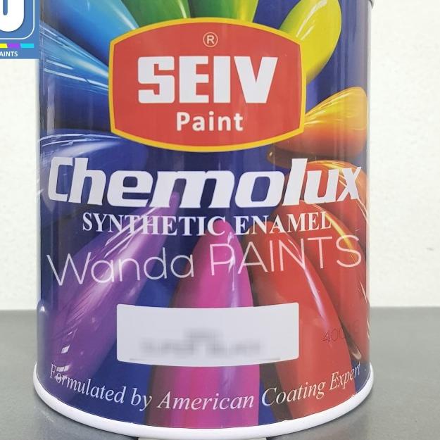 CAT KAYU BESI SEIV CHEMOLUX HITAM DOFF / BLACK DOFF 1 KG