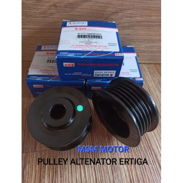 PULLY PULY PULI ALTERNATOR PULI DINAMO AMPER SUZUKI ERTIGA R3 IMPORT