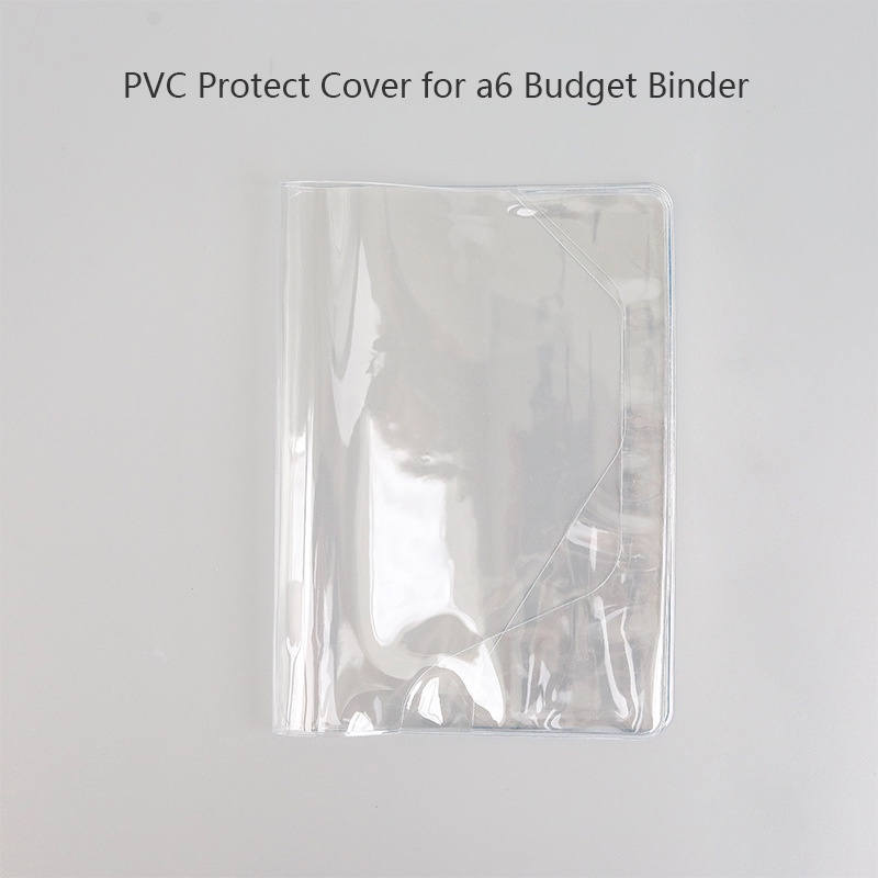 Cover Pelindung Buku Bahan PVC Transparan Ukuran A6