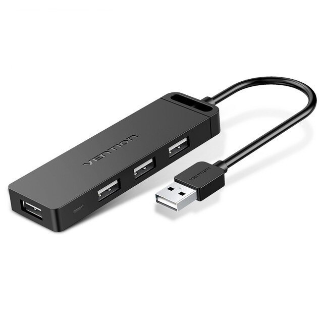 USB Hub 2.0 4 Port With Power Supply - CHM