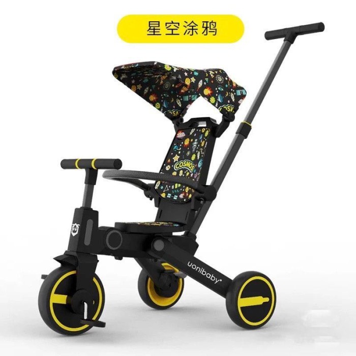 Outdoor Baby K2- Baby Sepeda Uonibaby Premium Import Kode 00096 - Kuning Motif